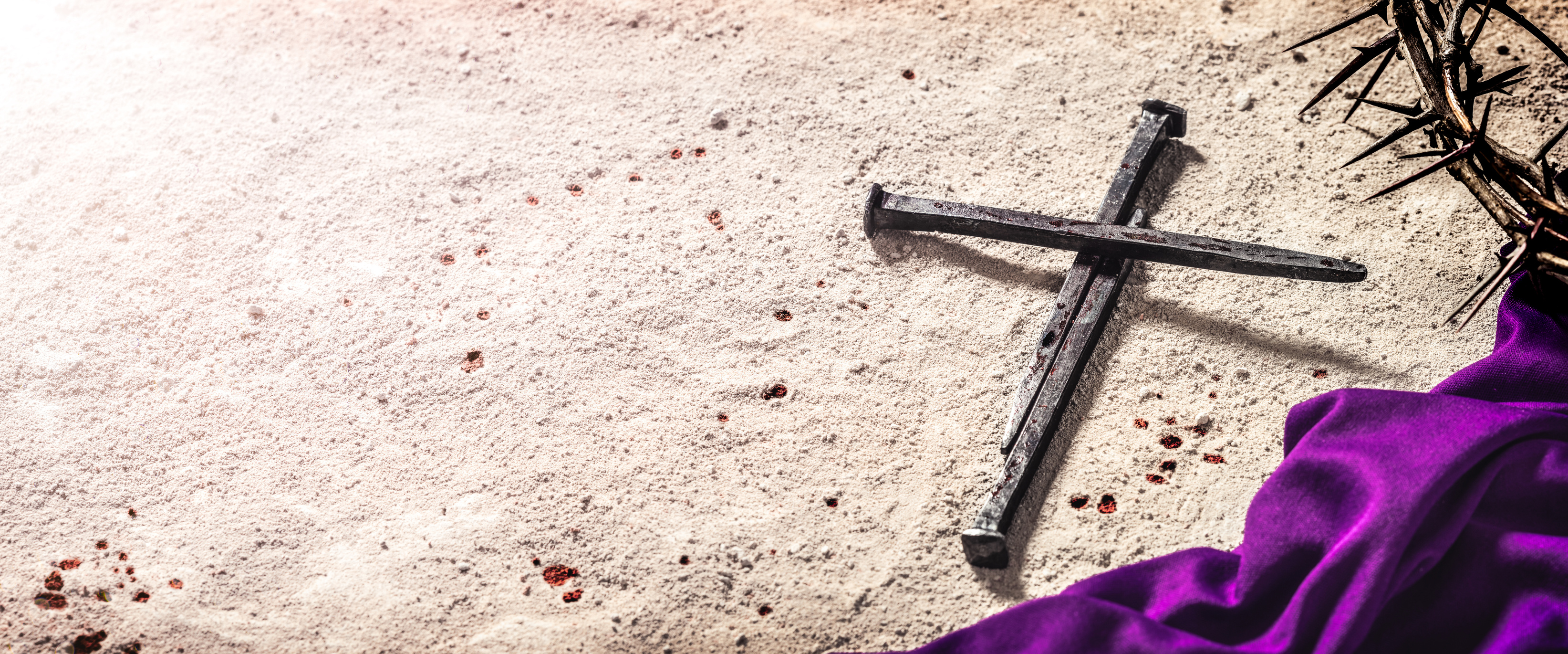 Three Nails In Shape Of Cross